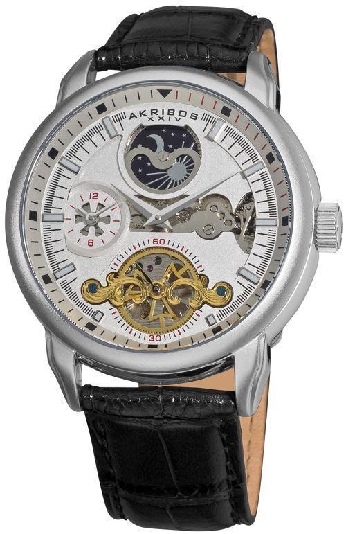 Akribos best sale tourbillon watch