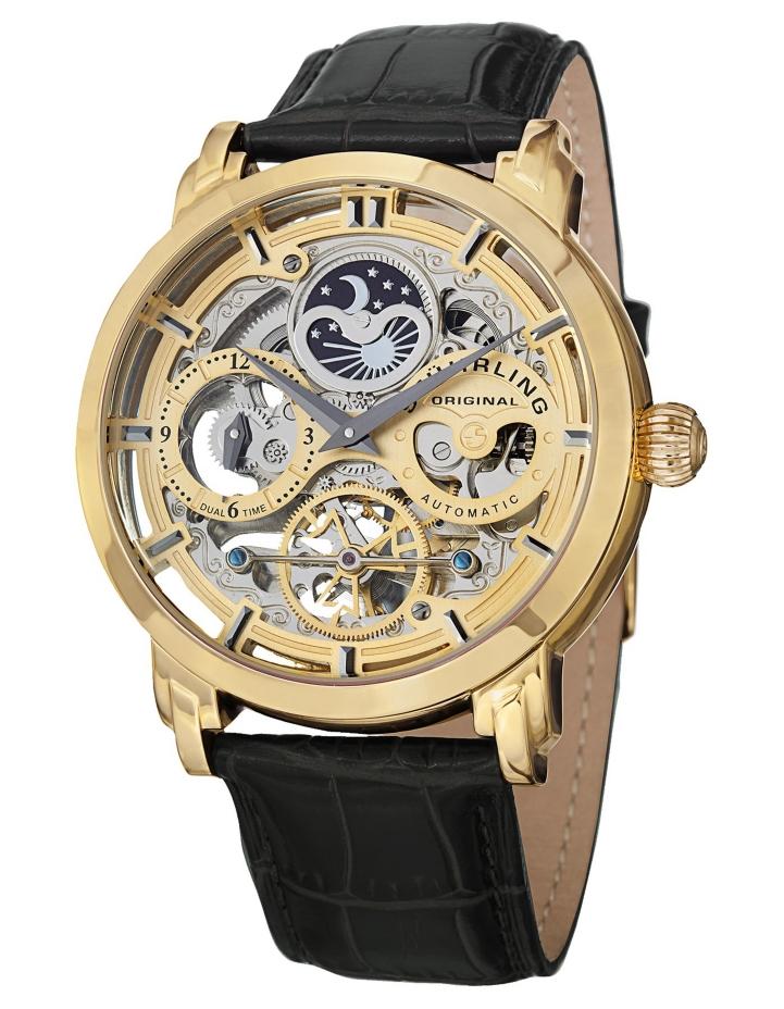 Stuhrling original automatic 2025 dual time