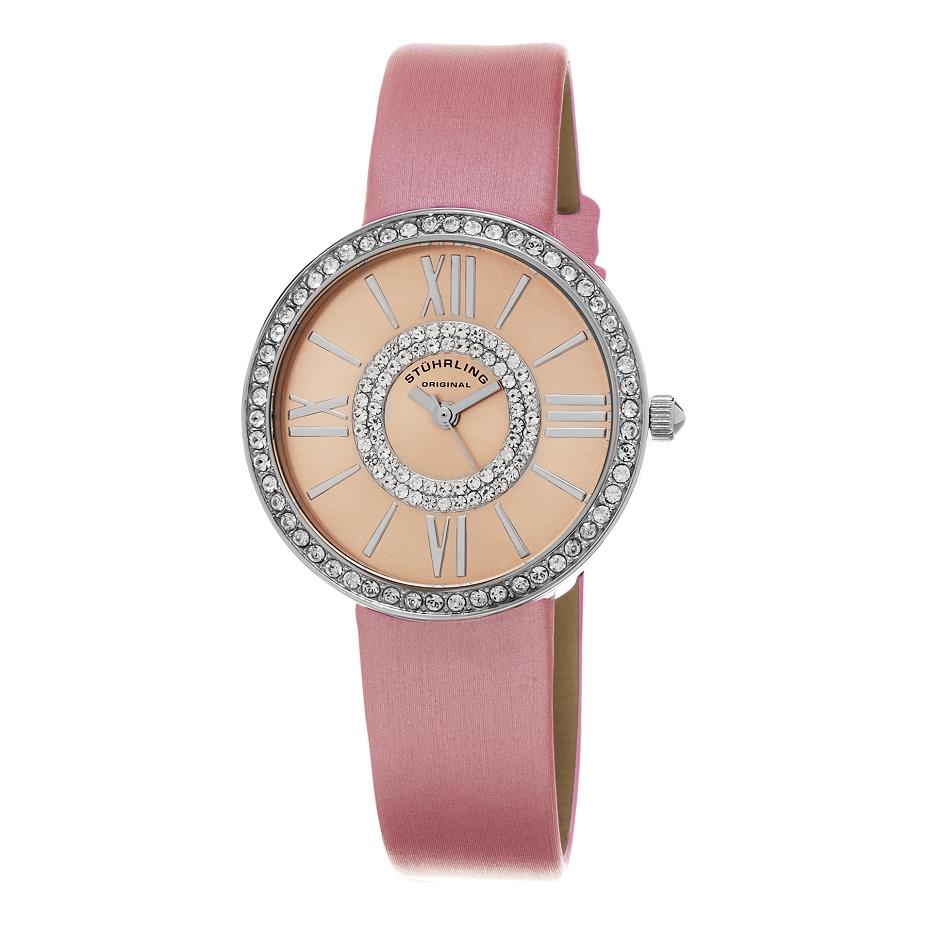Vogue women pink quartz watches Authentic Stuhrling Original Women main image 4