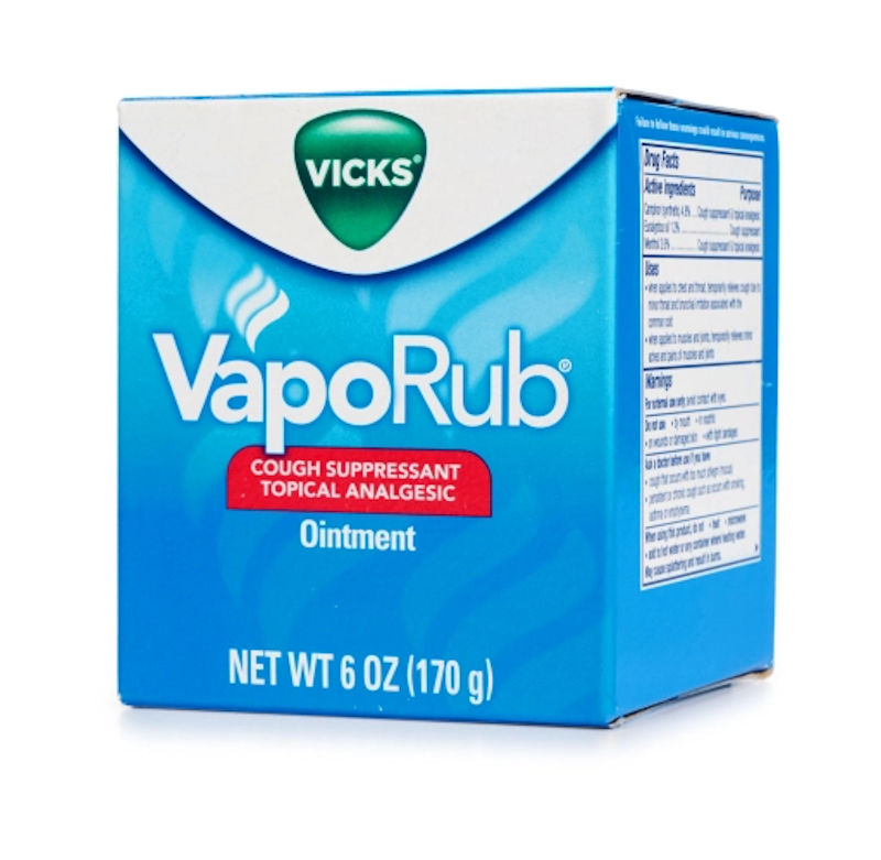 Vicks VapoRub Ointment Cough Suppressant Topical Analgesic 6oz ...