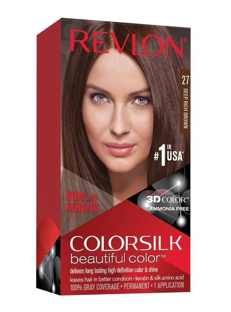 Revlon ColorSilk Beautiful Color Deep Rich Brown 27 Long Lasting New ...