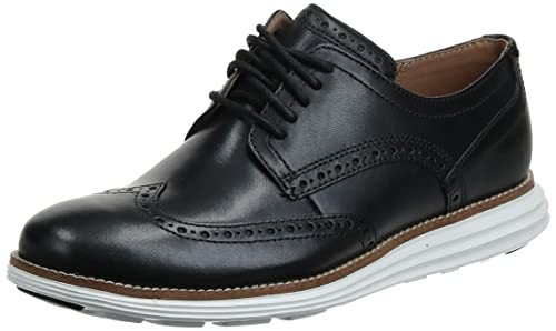 Cole Haan Men's C26469 Original Grand Shortwing Oxford Shoe Black Leather 11 W